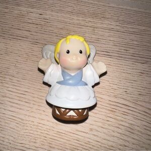 Little People 2002 ANGEL Christmas Nativity Manger Heavenly figure topper